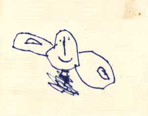 1991, first drawing